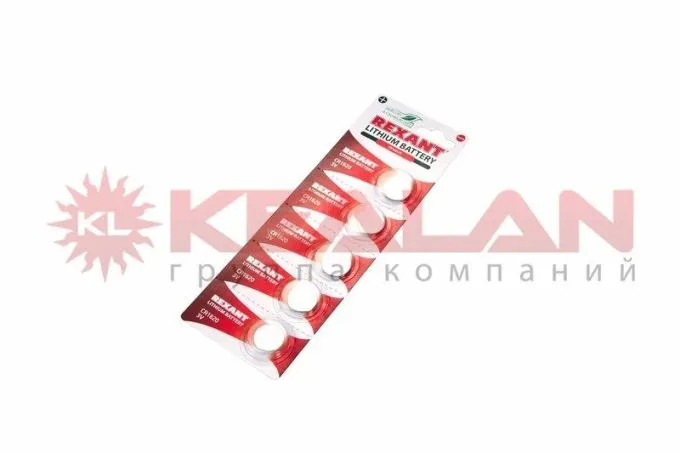 REXANT CR1620 литиевая батарейка