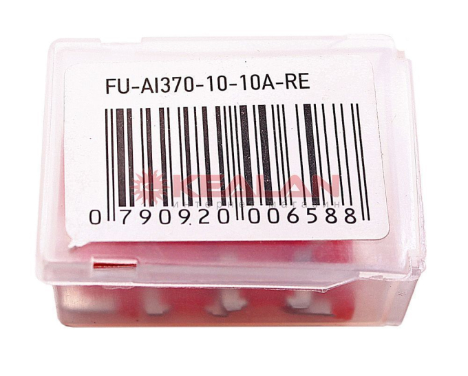 ABRO MASTERS FU-AI370-10-10A-RE предохранители флажковые микро, 10 А, 10 шт.