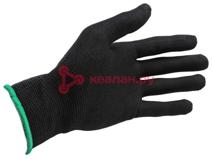 GWARD Touch перчатки нейлоновые черного цвета без покрытия, 8/M