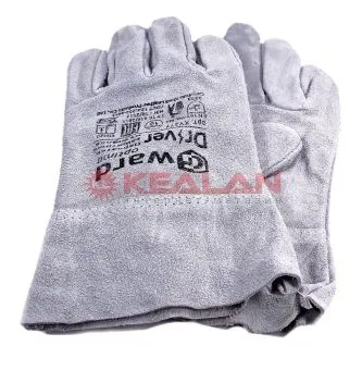 GWARD Driver перчатки из спилка серого цвета без подкладки, 10/XL