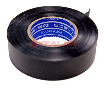 Denka Japan Vini-Tape 234 изолента черная, ПВХ, 0,13 мм, 19 мм, 20 м, Япония