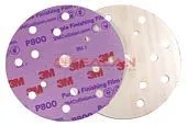 3M™ 51155 260L Purple круг абразивный полировальный, 15 отверстий, Р800, 150 мм.