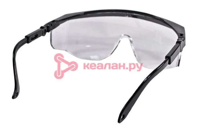 STAYER PRO-5R, открытого типа, прозрачные, монолинза с боковой защитой, защитные очки