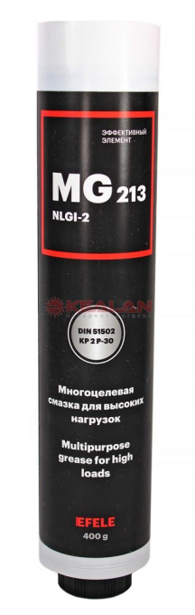 EFELE MG-213 LUBE-SHUTTLE универсальная литиевая пластичная смазка с противозадирными присадка, 400 