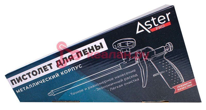 ASTER PRO GUN-001 пистолет для пены монтажной, профессиональный