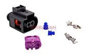 CARGEN AX6552S разъем 4D0971992 (2pin) 2 контакта генератора, звукового сигнала для Seat, Skoda, Vol
