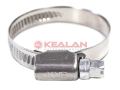 KVP 25-40/9 W2 хомут червячный, нержавеющая сталь