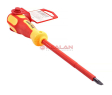 REXANT 12-4713 отвертка шлицевая диэлектрическая SL5х125мм, до 1000В, двухкомпонентная рукоятка REXANT 12-4713 отвертка шлицевая диэлектрическая SL5х125мм, до 1000В, двухкомпонентная рукоятка