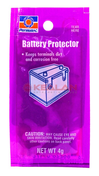 Permatex 09976 смазка для защиты клемм аккумулятора от коррозии, 4 г.