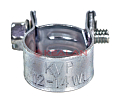 Картинка KVP Mini 12-14 W1 хомут стяжной, оцинкованная сталь от интентернет-магазина КЕАЛАН