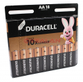 DURACELL BASIC, АА/LR6-18BL батарейка алкалиновая, 18 шт.