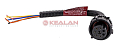 Картинка CARGEN AX5251 разъем байонет (розетка) 9800680 (6pin) 6 контактов с прямым адаптером, задних фонарей от интентернет-магазина КЕАЛАН
