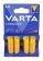 VARTA LONGLIFE AA, батарейка 4 шт.