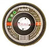 ABRO MASTERS CFD-12522A80-RE диск торцевой лепестковый конический, 80, 125 мм,  22,23 мм.