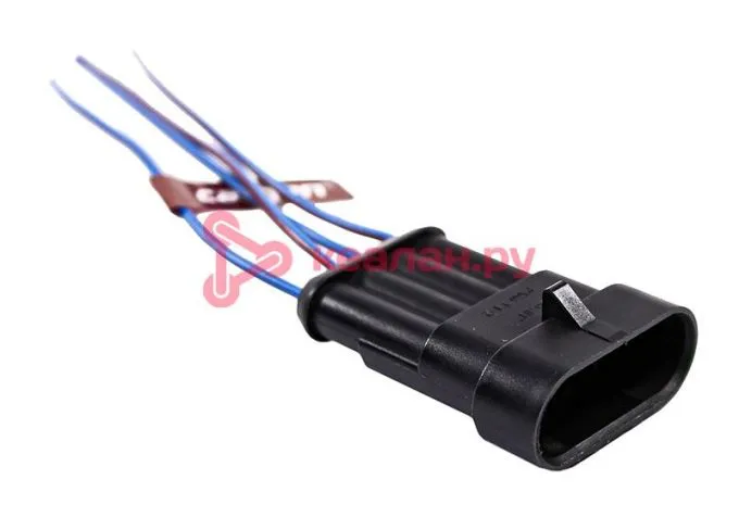 CARGEN AX366 разъем 282106-1 4-х контактный жгута задних фонарей, для а/м ГАЗ 3302, моторной косы, д