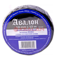 AVALON изолента черная, на флисовой основе, 19 мм, 10 м.