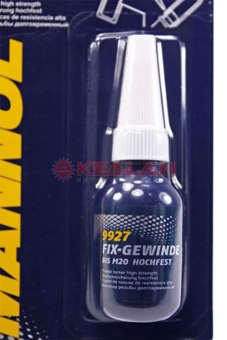 MANNOL 9927 фиксатор резьбы долговременный, 10 мл.