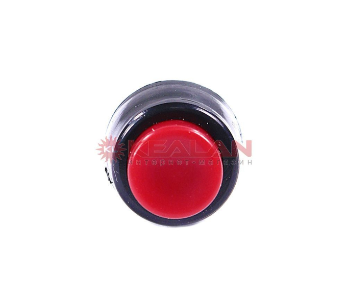 REXANT 36-3070 Выключатель-кнопка, 250V, 1А, (2с), ON-OFF, красная, Micro (PBS-20А)