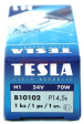 TESLA H1 70W лампа автомобильная галогенная 24V