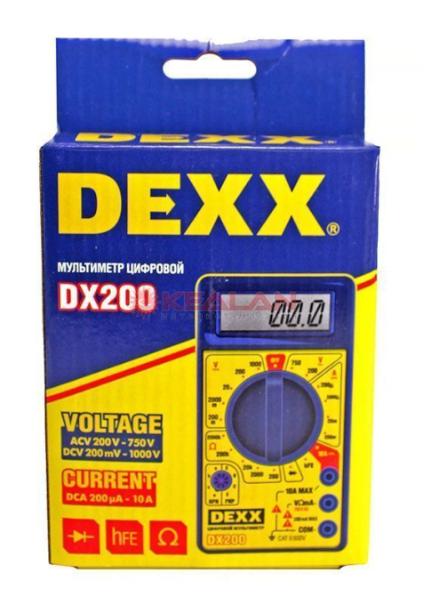 DEXX DX200 цифровой мультиметр
