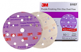 Шлифовальные круги 3M™ Hookit™ 260L Purple от интернет-магазин КЕАЛАН