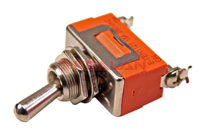 REXANT 36-4111 тумблер 250V 15А (3c) ON-ON однополюсный, в упаковке 10 шт.
