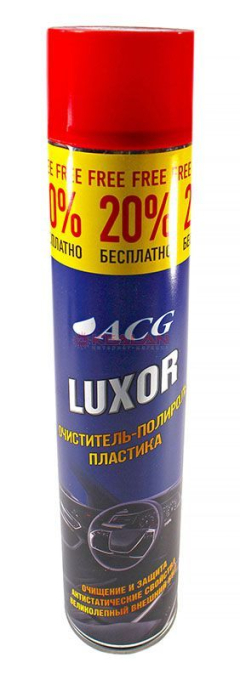 ACG LUXOR полироль для пластика, манго, 750 мл.