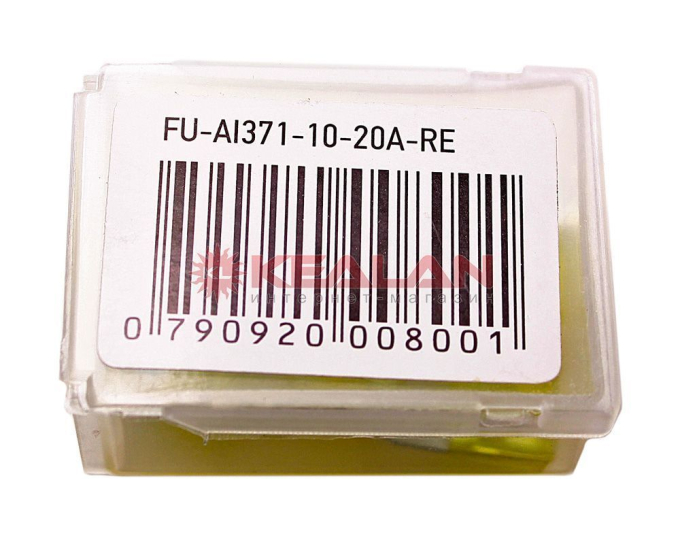 ABRO MASTERS FU-AI371-10-20A-RE предохранители флажковые мини, 20 А, 10 шт.