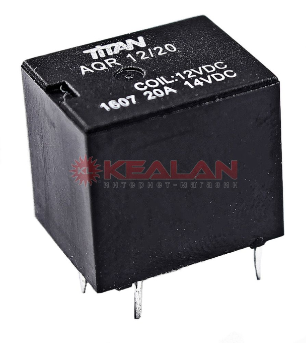 TITAN AQR 12/20 MINI реле мини, 5 контактов, 20А, 12В