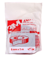 3M™ 6308 скотч, акриловая лента двухсторонняя серая, 0,8 мм, 8 мм, 5 м.