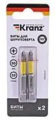 KRANZ KR-92-0413-1 бита для шуруповерта PH1х50 мм (2 шт./уп.)