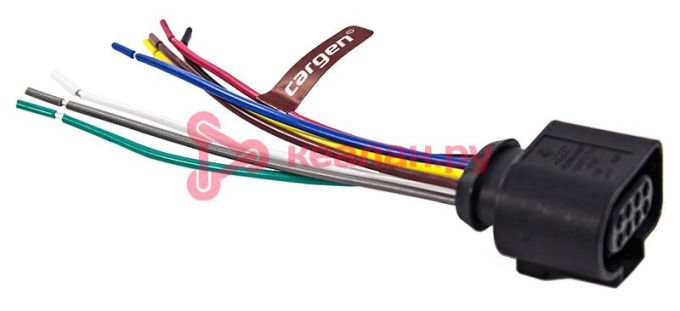CARGEN AX6508 разъем 1J0973714 (8pin) 8 контактов к коробке переключения передач (КПП)