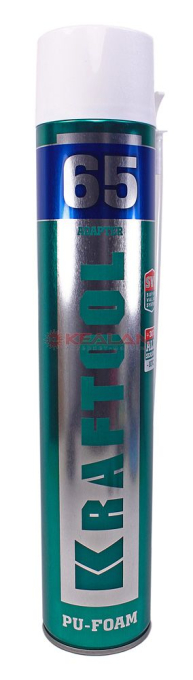 KRAFTOOL KRAFTFLEX 65 Пена монтажная, адаптерная, всесезонная, 750мл