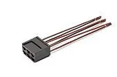 CARGEN AX37401 разъем 1/02503/80 межжгутовой 6-ти контактный гнездовой серии 6.3, с проводами 1,0 мм