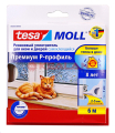 tesa moll 05366 P-образный резиновый профиль белый, самоклеющийся, 9 мм x 5,5 мм, 6 м.