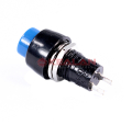 REXANT 36-3071 Выключатель-кнопка  250V 1А (2с) ON-OFF, синяя, Micro (PBS-20А) 