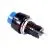 REXANT 36-3071 Выключатель-кнопка  250V 1А (2с) ON-OFF, синяя, Micro (PBS-20А) 