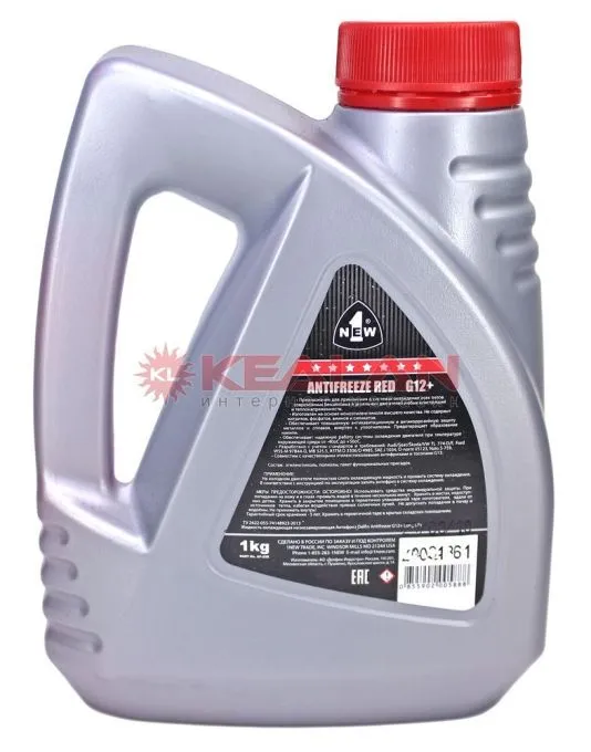 1NEW AF-25-R1 антифриз красный, -40°C, G12+, 1 кг.