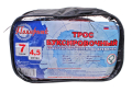 Трос ПОЛЯРНИК лента - флаг 7 т 2 скобы 12"