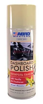 ABRO MASTERS DP-633-VA-L-RE полироль панели ароматизированная, ваниль, 400 мл.