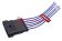 CARGEN AX3222 разъем 282108 штыревой 6-контактный, жгута форсунок, к жгуту ЭСУД ГАЗ, с проводами, 1 