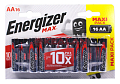 Картинка Energizer MAX LR06 AA алкалиновая батарейка, 16 шт. от интентернет-магазина КЕАЛАН