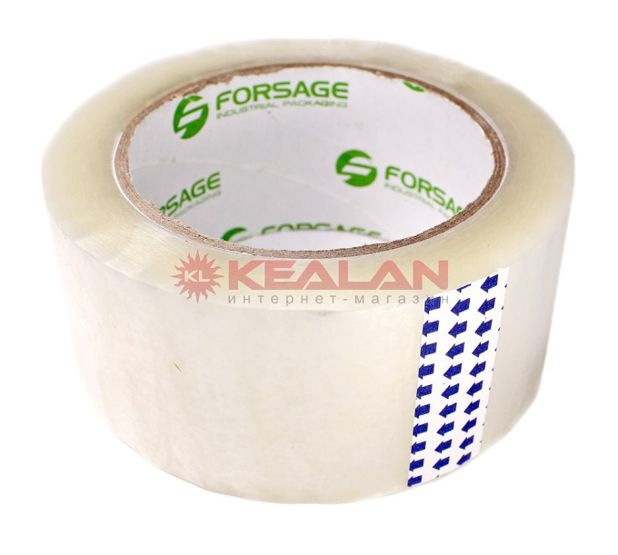 FORSAGE cкотч упаковочный прозрачный, 48 мм, 120 м.