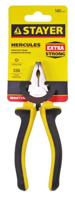 STAYER "MASTER" HERCULES 2203-1-14_z01, плоскогубцы, 140мм.
