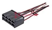 CARGEN AX37501 разъем 1/20606/80 межжгутовой 8-ми контактный гнездовой серии 6.3, с проводами 1,0 мм