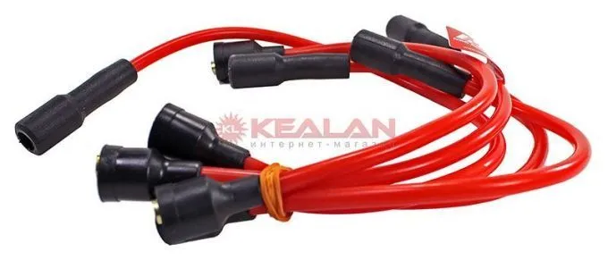 CARGEN 4023707244CU высоковольтные провода красные с медной жилой (нулевое сопр.) с наконечником для