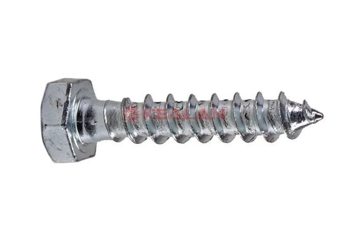 MixOne. шуруп 8х40 для крепления деревянных лаг, 1 шт.