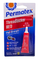 Permatex 27100 фиксатор резьбы сильной фиксации, красный, 6 мл.