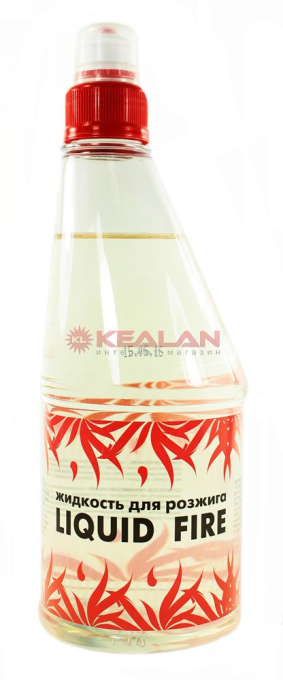 LIQUID FIRE жидкость для розжига, 500 мл.