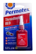 Permatex 27110 фиксатор резьбы сильной фиксации, красный, 10 мл.